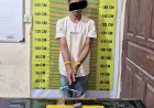 Satresnarkoba Polres Solok Selatan Tangkap Pria dengan 7 Paket Sabu Siap Edar