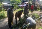 Bersama Warga, Polsek Palembayan Bangun Saluran Air Bersih hingga ke Rumah dan Mushalla