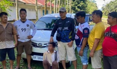 Curi Mobil Milik Keluarga Polisi, Pelaku Kabur ke Rawa dan Dibekuk di Pesisir Selatan