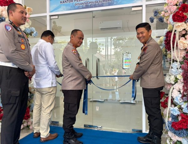 Kapolda Sumbar Resmikan Gedung BPKB Prototype Pertama, Dorong Layanan Publik Moderen dan Inklusif